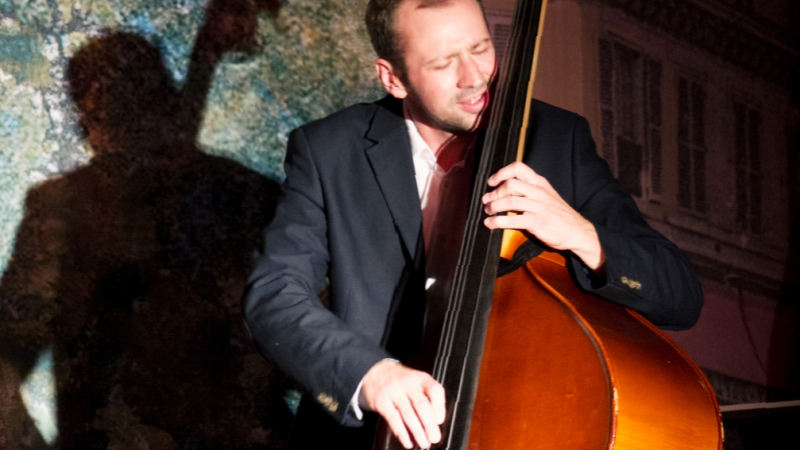 Johannes Ochsenbauer, Kontrabass, Jazz im Hoftheater